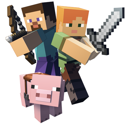 personagens do minecraft