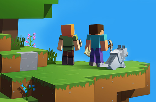 fundo steve do minecraft